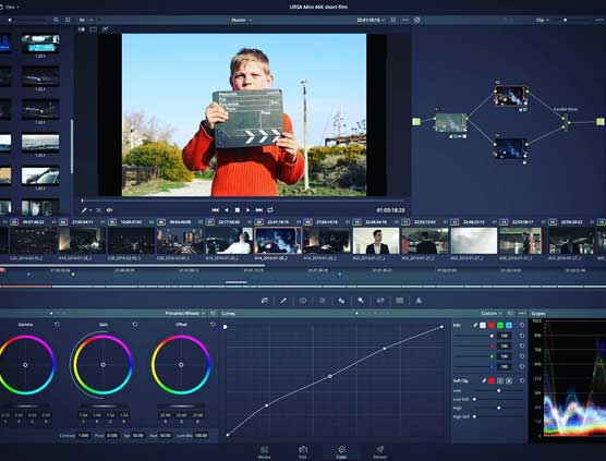 atelier cinéma enfant montage video post production